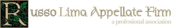 Russo Lima Appellate Firm a professional association